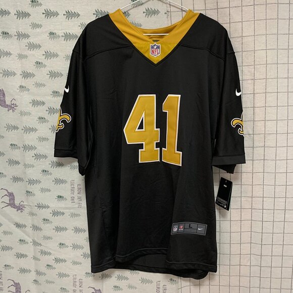 Nfl Alvin Kamara New Orleans Saints #41 Game Jersey